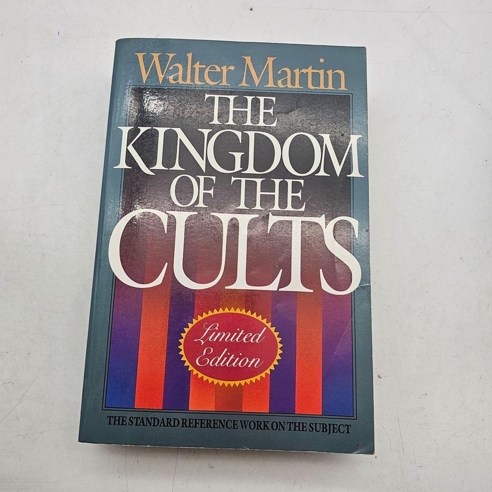 The Kingdom Of The Cults Walter Martin Limited Edition Paperback Christian Book